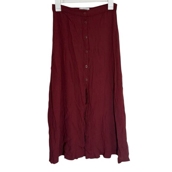 Urban Outfitters Dresses & Skirts - Urban Outfitters Red High Waisted Maxi Skirt